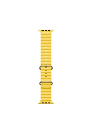Apple Watch Ocean Sarı Silikon Saat Kordonu, 38,40,41 Mm