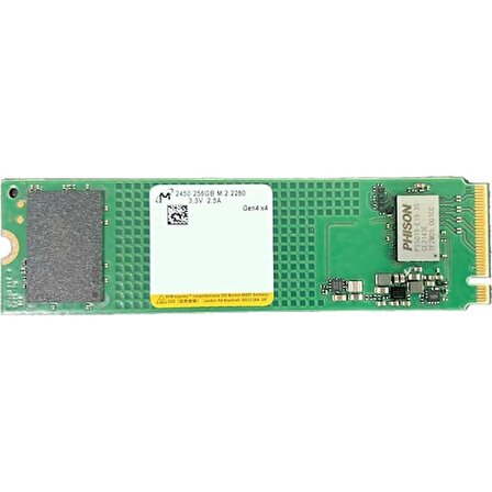 Micron 2450 256GB M.2 Nvme SSD