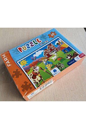 Puzzle Yapboz 5 li Set 360 Parça (+5 yaş)