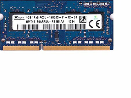 Hynix HMT451S6AFR8C-PB 4 GB Ddr3 1600 Mhz CL11 Notebook Ram