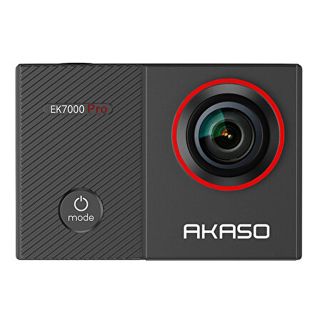 Akaso EK7000 Pro 4K Wi-Fi Aksiyon Kamera ve Aksesuar Seti (Akaso Türkiye 2 Yıl Garantili)