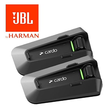 Cardo Packtalk Edge Duo Jbl Bluetooth Ve intercom (Ikili Paket)