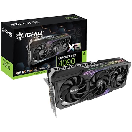 Inno3D RTX4090 ICHILL x3 24GB 384Bit GDDR6X