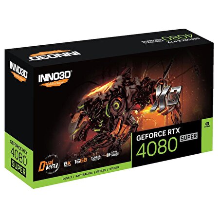 Inno3D Nvidia GeForce RTX4080 SUPER x3 16GB 256 Bit GDDR6X Ekran Kartı (N408S3-166X-18703552)