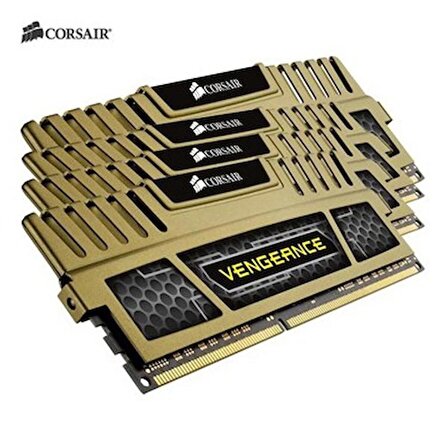 Corsair Vengeance 16GB(4x4GB) 1600MHz DDR3 CMZ16GX3M4X1600C9G MASAÜSTÜ RAM BELLEK