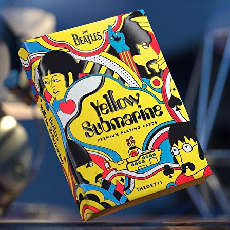 Theory11 The Beatles Yellow Submarine Special Edition Oyun Kağıdı Kartı Kartları Destesi