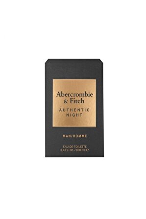 Abercrombie & Fitch Authentic Nigh EDT Çiçeksi Erkek Parfüm 100 ml  