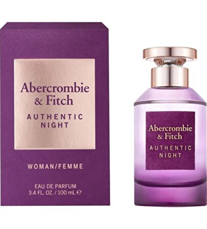 Abercrombie & Fitch Authentic Night Kadın Parfüm EDP 100 ML