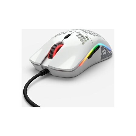 Glorious Model O Mouse Kablolu Parlak Beyaz RGB Oyuncu Mouse GO-Gwhite