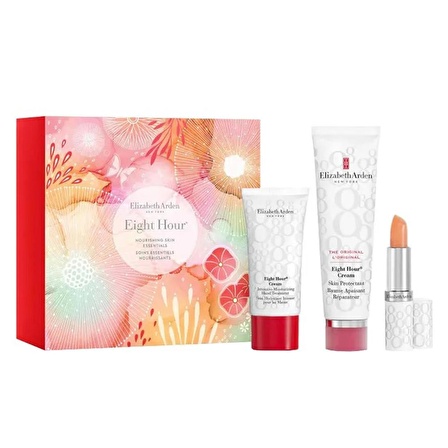 Elizabeth Arden Eight Hour Original Hour Cream 50ML + Hand Cream 30ML Lip Balm 3.7Gr 3lü Set