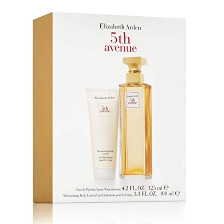 Elizabeth Arden 5th Avenue EDP 125 ml + Vücut Losyonu 100 ml Kadın Parfüm Seti