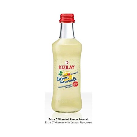 Kızılay Premium Maden Suyu 24 x 250 ml - Limon Aromalı