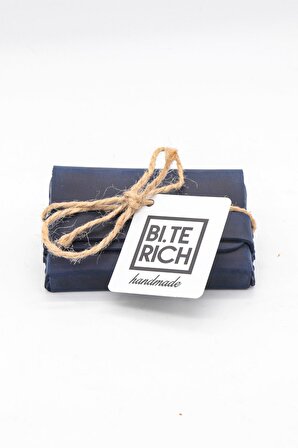 Bi.Te Rich Kartvizitlik / Kartlık Lacivert K301- El Yapımı (Handmade)