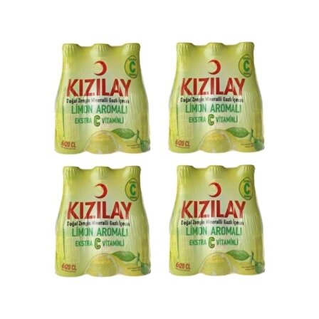 Kızılay Ekstra C Vitaminli Limon 200 ml X 24 Adet