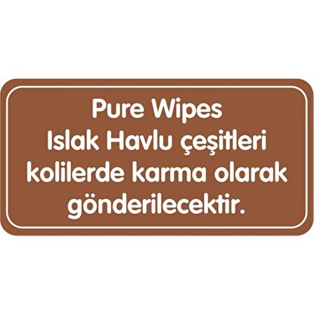 Pure Wipes Islak Havlu 12x50 (600 Yaprak)
