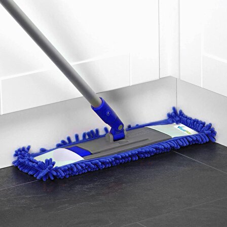 Viscomop Pratik Süper Emici Toz Toplayıcı Microfiber Şönil Mop Bezi 50 cm