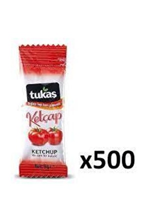 Tukaş Ketçap PP 9 Gr * 500 Adet Koli