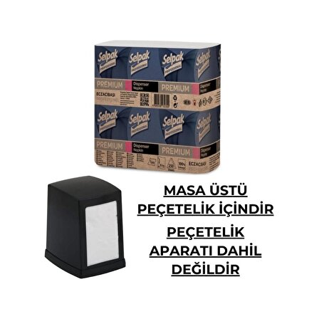 Selpak Professional Premium Dispenser Peçete 24x26.5 cm. 18 Paket x 250 Yaprak (7900073)
