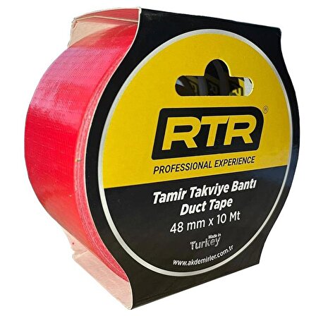 RTR Tamir Takviye Bandı Kırmızı 48x10 Metre RNC196 
