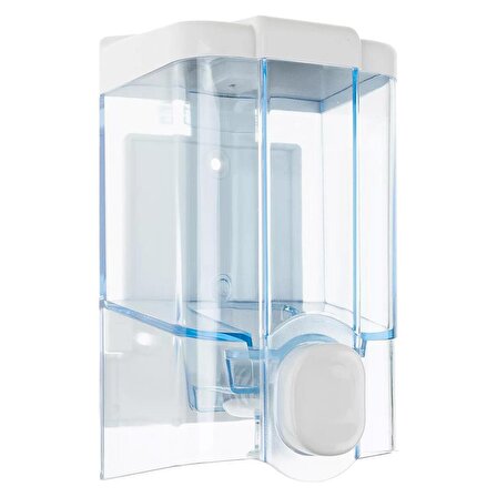 Vialli S2T 500 Gr. Sıvı Sabun Dispenseri / Sıvı Sabun Aparatı - Şeffaf - Plastik - Sıvı Sabunluk
