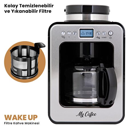 My Coffee Wake Up MC-106 Otomatik Filtre Kahve Makinesi-MC-106