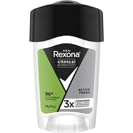 Rexona Krem Deodorant Clinical Protection Active Fresh Men 45 ml