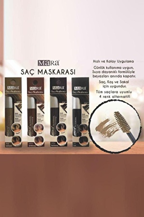 Açık Kahve Saç Maskarası