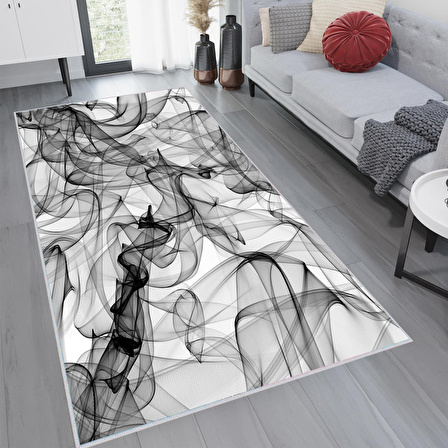 Dijital Baskı Yıkanabilir Kaymaz Taban Salon Halısı Ve Yolluk RVG1124