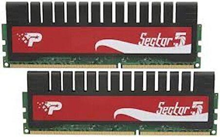 Patriot Sector5 4GB (2x2GB) PC3-12800 1600MHz DDR3 PGV34G1600ELK MASAÜSTÜ RAM BELLEK KUTUSUZ