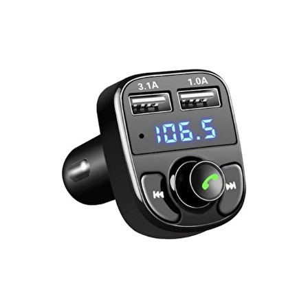 PolyGold Car X8 BT/USB Araç FM Transmitter