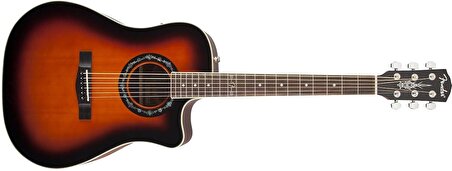 Fender T-Bucket 100CE Elektro Akustik Gitar Three Tone Sunburst