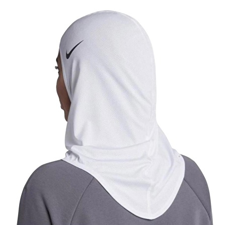 Nike Pro Hijab 2.0 Sporcu Başörtüsü XS/S Beyaz N.000.3533.101.2S