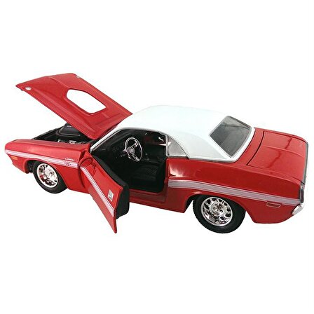 Maisto 1:24 1970 Dodge Challenger R/T Coupe Model Araba - Kırmızı