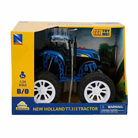 SUNMAN 1:24 New Holland T7.315 Sesli Traktör