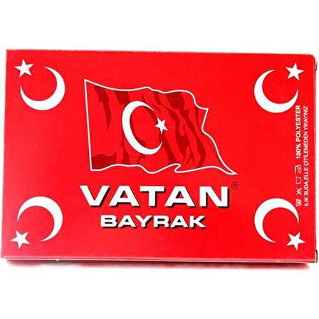Vatan Bayrak  80 x 120 cm Türk Bayrağı VT107