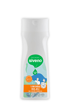 Siveno %100 Doğal Duş Jeli Sebum Dengeleyici Rahatlatıcı Aynısefa Papatya Yeşilçay Vegan 300 ml