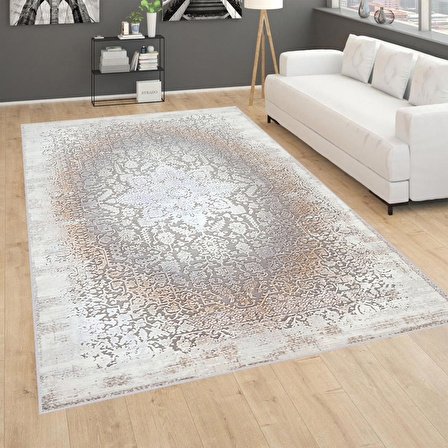 Dijital Baskı Yıkanabilir Kaymaz Taban Salon Halısı Ve Yolluk RVG0778