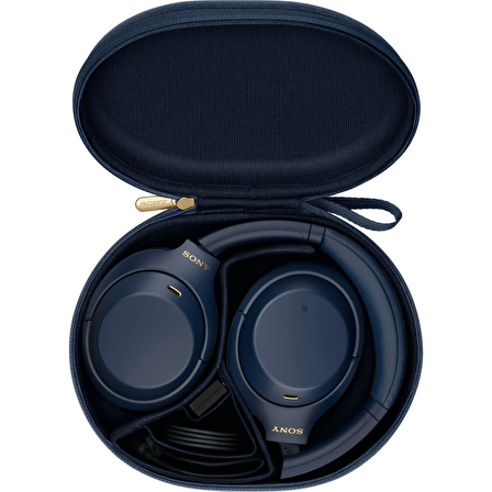 Sony WH-1000XM4 Gürültü Engelleme  Kablosuz Kulaklık Mavi