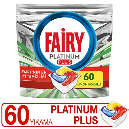 Fairy Platinum Plus Bulaşık Makinesi Tableti 60'lı