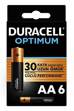 Duracell Optimum AA 18'li Kalem Pil