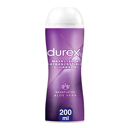 Durex Play Masaj Jeli ve Kayganlaştırıcı Aloe Veralı 200 Ml