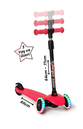 COOL WHEELS STAR IŞIKLI SCOOTER 3-5 YAŞ