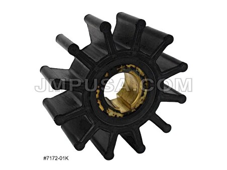 7172K IMPELLER (Sherwood 9000 / 9000K, Kohler 229826, Sierra 23-2002 / 23-3303, Westerbeke 302875)