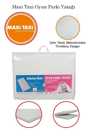 Maxi Taxi Sünger Oyun Parkı Yatağı 60x120