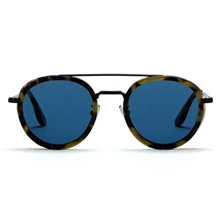 L.G.R TSAVO UNISEX BLACK HAVANA TARTARUGATO 23 BLUE (BASE 2) 54' 5510