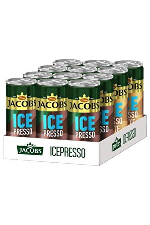 Jacobs Icepresso Classic & Jacobs Icepresso Latte Soğuk Kahve Karma Koli 12X250ml