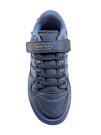 Bestof BST-B319 FLT Siyah Erkek Çocuk Günlük Sneakers Ayakkabı