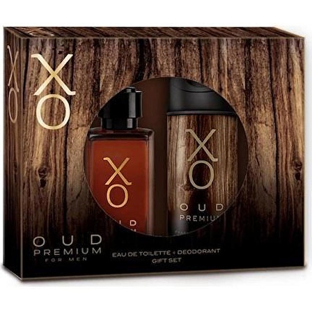 Xo Oud Premium Edt 100 Ml + 125 Ml Deo Erkek Parfüm Seti