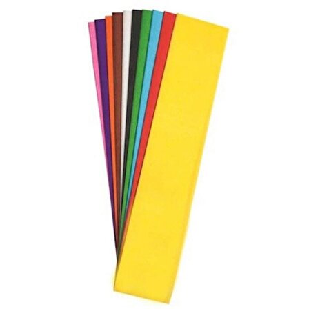 Grapon Kağıdı 10 Lu Set Karışık Renk Krapon Kağıdı