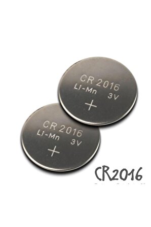 CR2016 3V Lithium Para Pili Saat Kumanda Tartı Pili